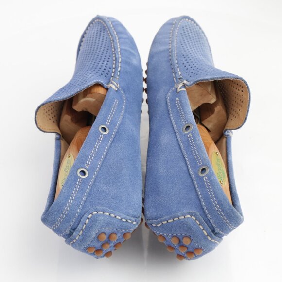 The Rail Mens Morgan Loafers Size 43 9 Blue Suede Moccasin Driving Slip On Shoes main image 7